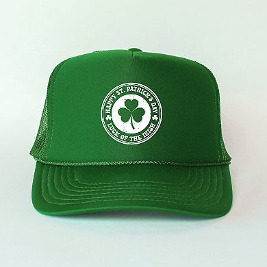 Luck Of The Irish - Women's Graphic Foam Trucker Hat