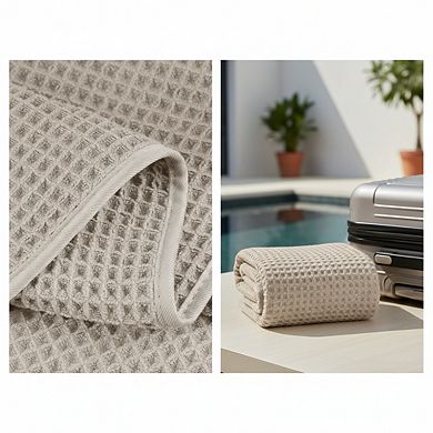 430 GSM Microfiber Bath Towel 4 Pack Oversize 60x30 Quick Dry Lint Free