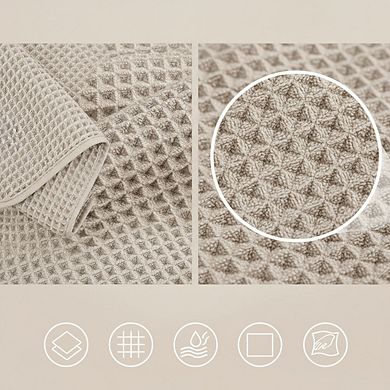 430 GSM Microfiber Bath Towel 4 Pack Oversize 60x30 Quick Dry Lint Free