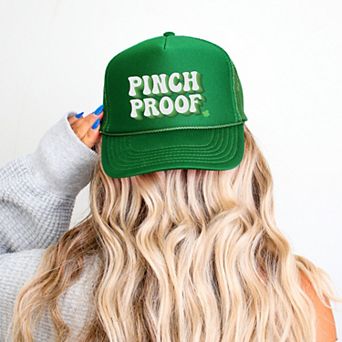 Pinch Proof Retro Shadow - Women's Graphic Foam Trucker Hat