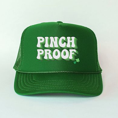 Pinch Proof Retro Shadow - Women's Graphic Foam Trucker Hat