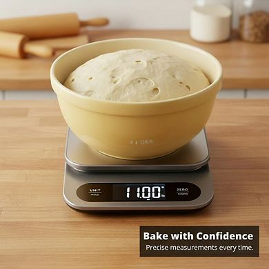 Digital Food Scale 10kg Capacity with 1g Precision for Kitchen and Baking
