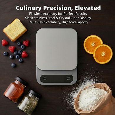 Digital Food Scale 10kg Capacity with 1g Precision for Kitchen and Baking