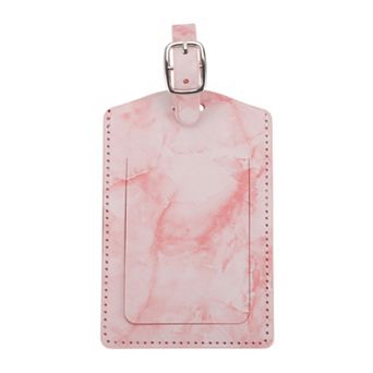 1 pc Marble Pattern Luggage Tag for Travelling