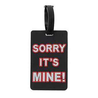 1 pc SORRY Pattern Luggage Tag for Travelling