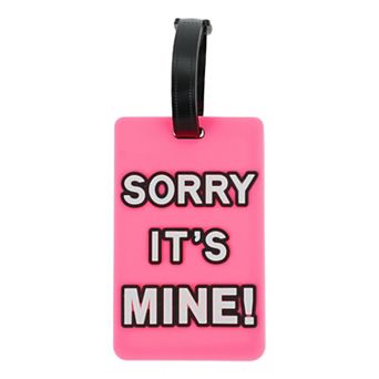 1 pc SORRY Pattern Luggage Tag for Travelling