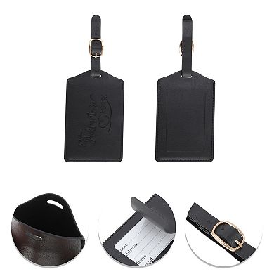 1 Pc Embossed Adventure Luggage Tag for Travel