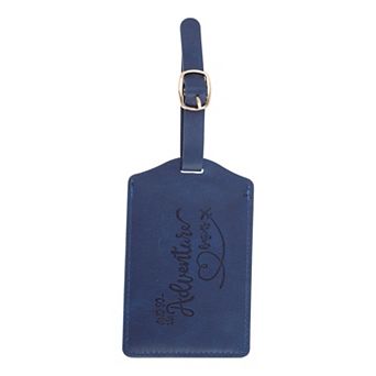 1 pc Embossed Adventure Luggage Tag for Travel