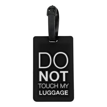 1 pc DO Pattern Luggage Tag for Travelling