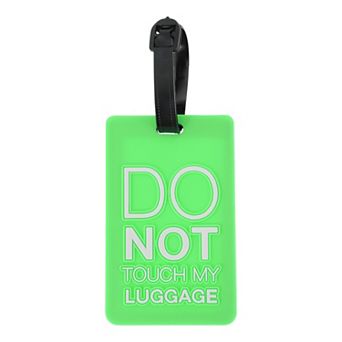 1 pc DO Pattern Luggage Tag for Travelling