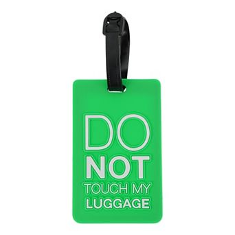 1 pc DO Pattern Luggage Tag for Travelling