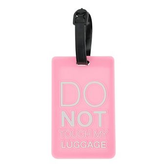 1 pc DO Pattern Luggage Tag for Travelling