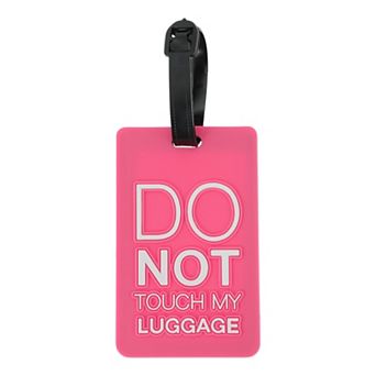 1 pc DO Pattern Luggage Tag for Travelling