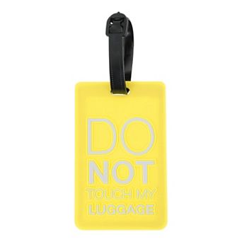 1 pc DO Pattern Luggage Tag for Travelling