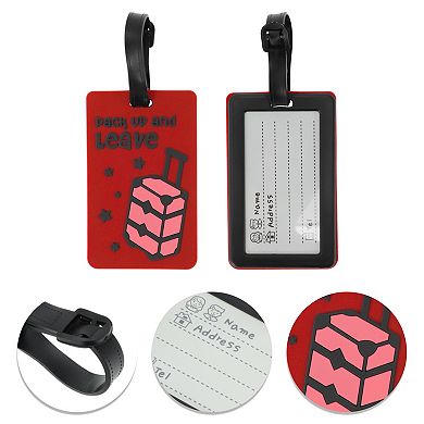 1 Pc Leave Pattern Luggage Tag for Travelling