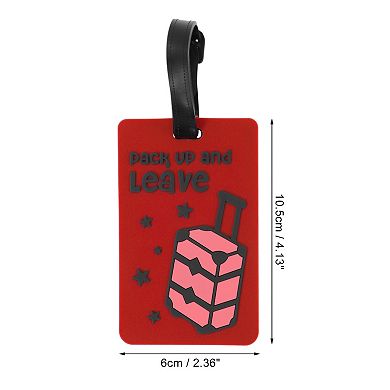 1 Pc Leave Pattern Luggage Tag for Travelling