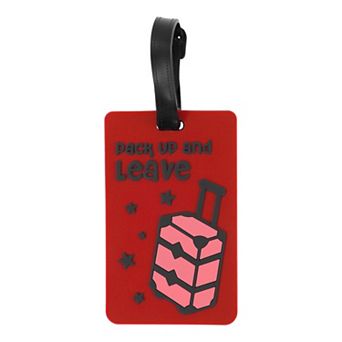 1 pc Leave Pattern Luggage Tag for Travelling
