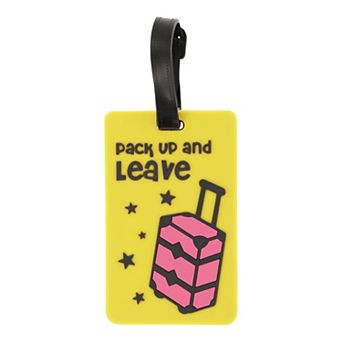 1 pc Leave Pattern Luggage Tag for Travelling