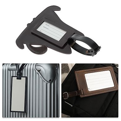 1 Pc Smiling Cat Luggage Tag for Travelling