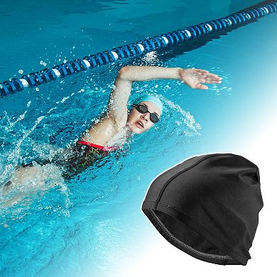 Elasticity Swim Cap for Adult 5.91"x9.25" 1 Pc