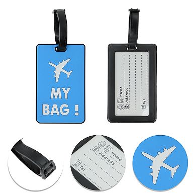 1 Pc MY BAG Pattern Luggage Tag for Travelling