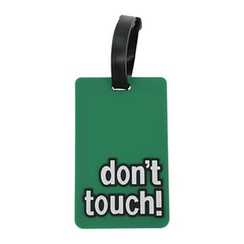 1 pc Don't Pattern Luggage Tag for Travelling