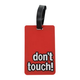 1 pc Don't Pattern Luggage Tag for Travelling