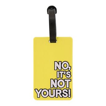 1 pc Letter Pattern Luggage Tag for Travelling