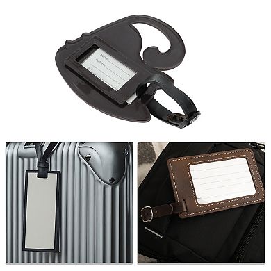 1 Pc Squinting Cat Luggage Tag for Travelling