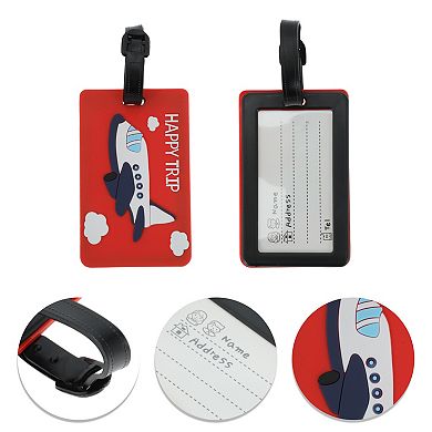 1 Pc Happy Pattern Luggage Tag for Travelling