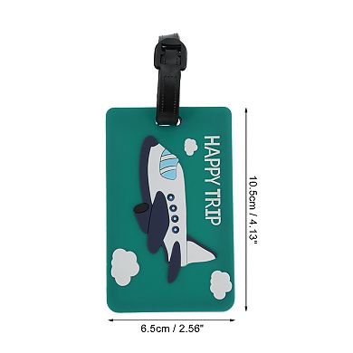 1 Pc Happy Pattern Luggage Tag for Travelling