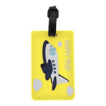 1 pc Happy Pattern Luggage Tag for Travelling