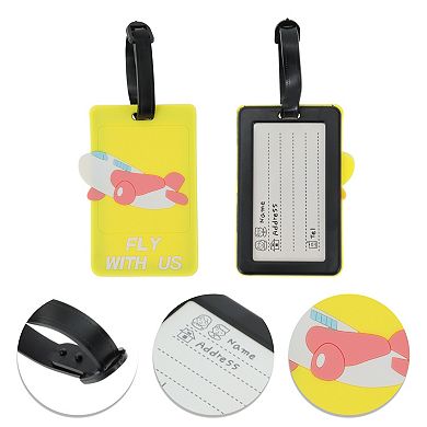 1 Pc Outcrop Aircraft Luggage Tag for Travelling