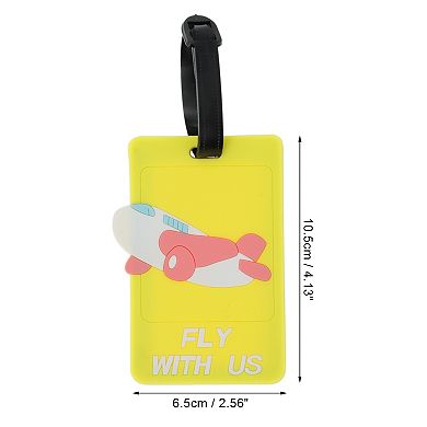 1 Pc Outcrop Aircraft Luggage Tag for Travelling