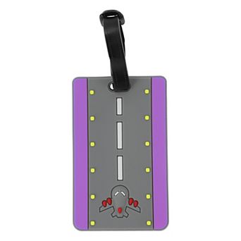 1 pc Aircraft Route Pattern Luggage Tag for Travelling