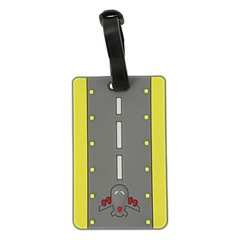1 pc Aircraft Route Pattern Luggage Tag for Travelling