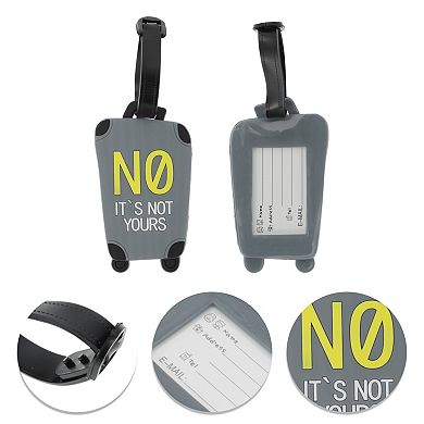 1 Pc NO Pattern Luggage Tag for Travelling