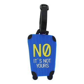 1 pc NO Pattern Luggage Tag for Travelling