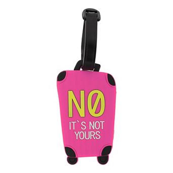 1 pc NO Pattern Luggage Tag for Travelling