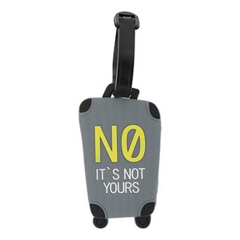 1 pc NO Pattern Luggage Tag for Travelling