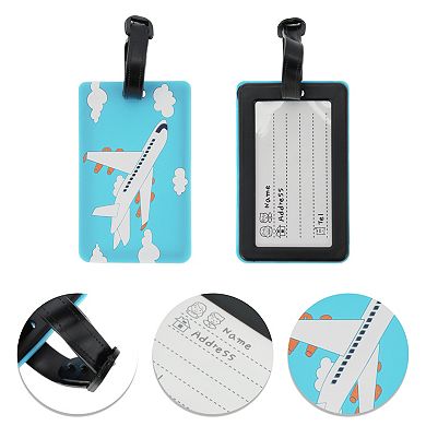 1 Pc Airplane Clouds Luggage Tag for Travelling