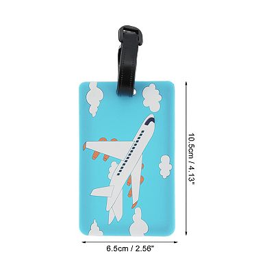 1 Pc Airplane Clouds Luggage Tag for Travelling