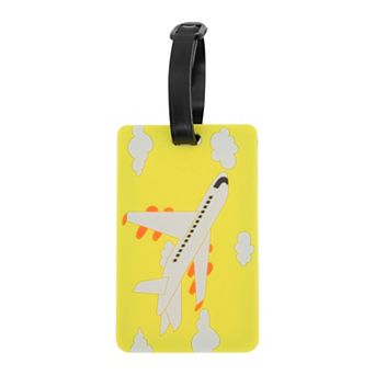 1 pc Airplane Clouds Luggage Tag for Travelling