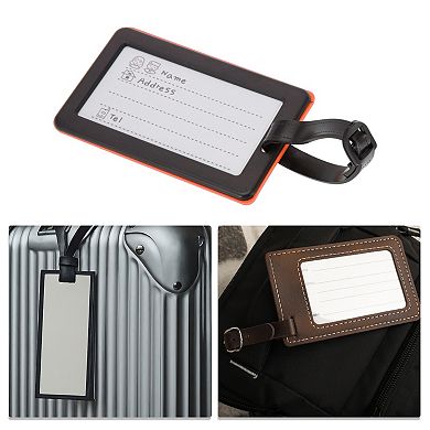 1 Pc Airplane Lines Pattern Luggage Tag for Travelling