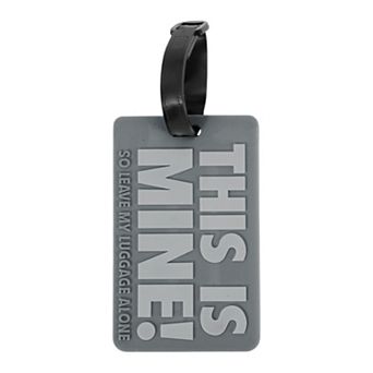 1 pc THIS IS MINE Pattern Luggage Tag for Travelling