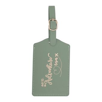 1 pc Hot Stamping Adventure Luggage Tag for Travel