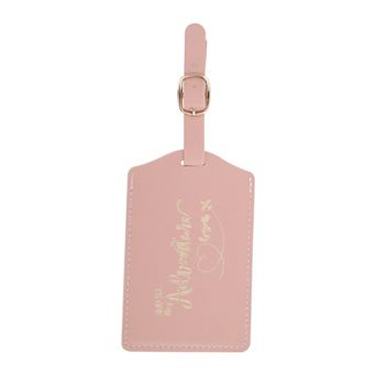 1 pc Hot Stamping Adventure Luggage Tag for Travel