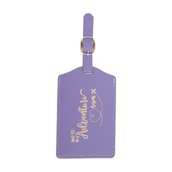 1 pc Hot Stamping Adventure Luggage Tag for Travel