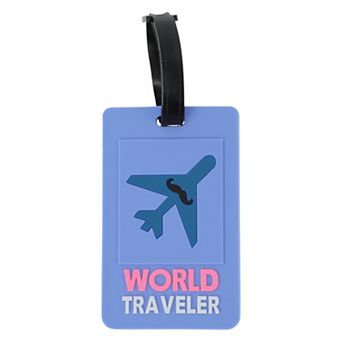 1 pc Plane Pattern Luggage Tag for Travelling