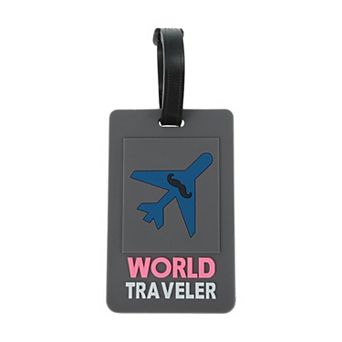 1 pc Plane Pattern Luggage Tag for Travelling